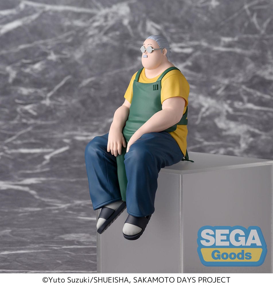 Sakamoto Days Taro Sakamoto Store Manager Perching Sega Prize Figure 15cm