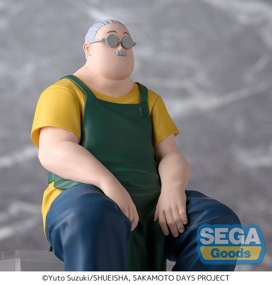 Sakamoto Days Taro Sakamoto Store Manager Perching Sega Prize Figure 15cm