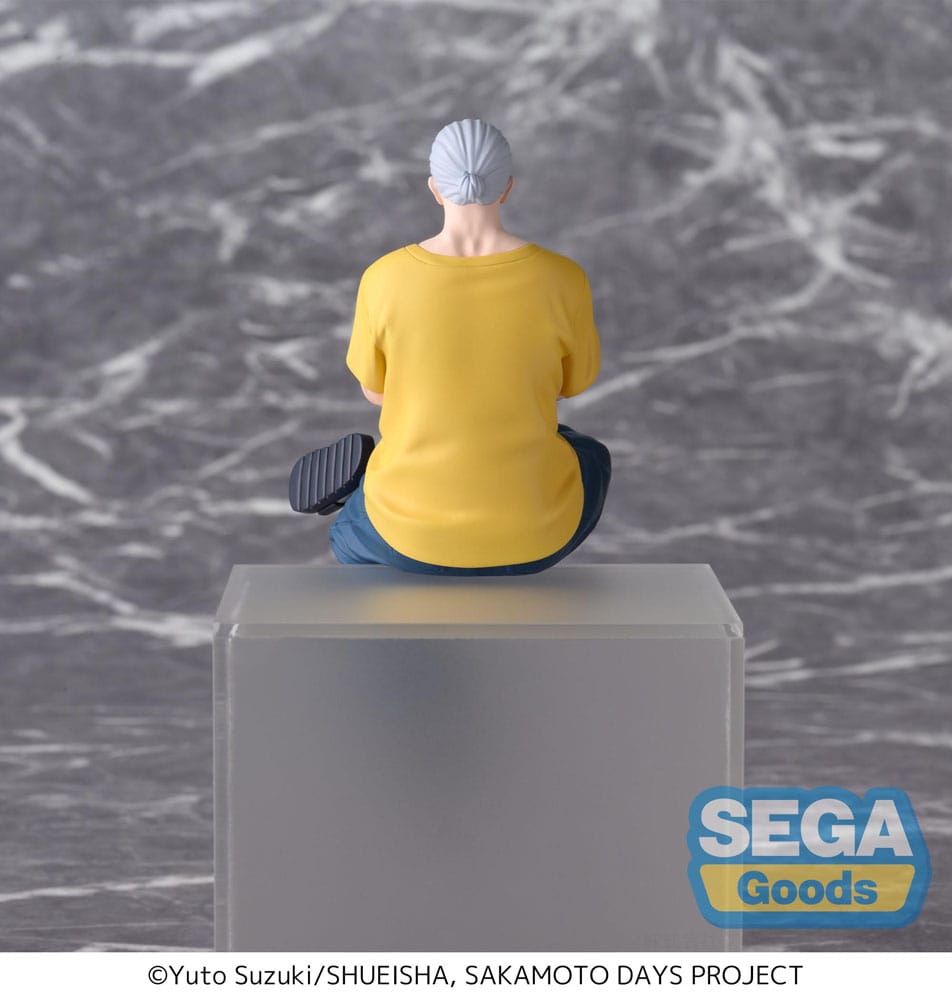 Sakamoto Days Taro Sakamoto Serious Perching Sega Prize Figure 14cm
