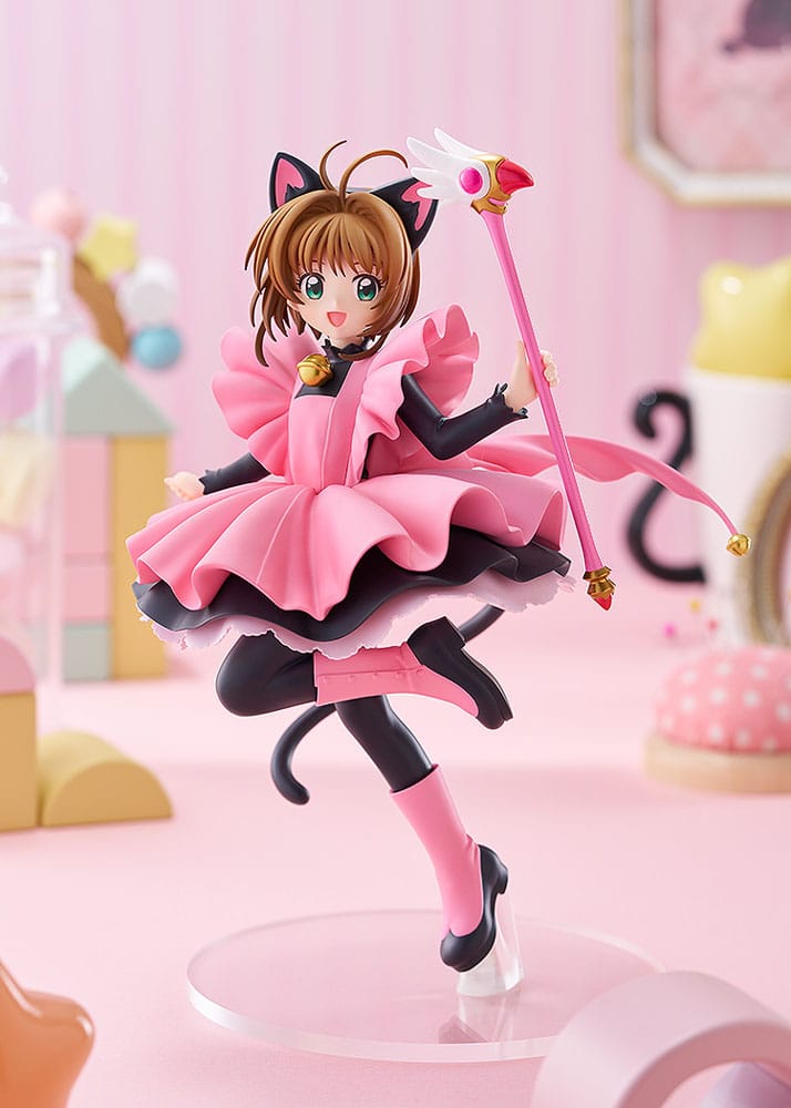 Cardcaptor Sakura Sakura Kinomoto Black Cat Costume Pop Up Parade L Figure 22cm