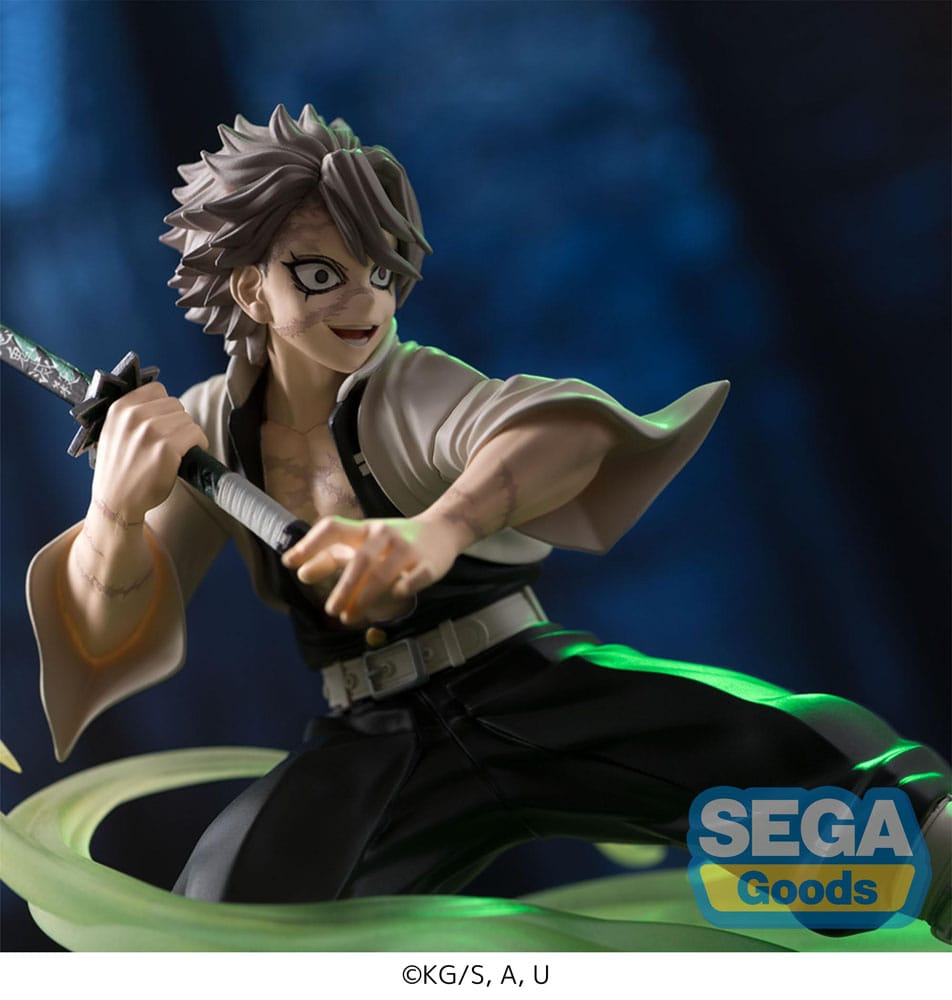 Demon Slayer Sanemi Shinazugawa Hashira Training Arc Sega Figure 12cm