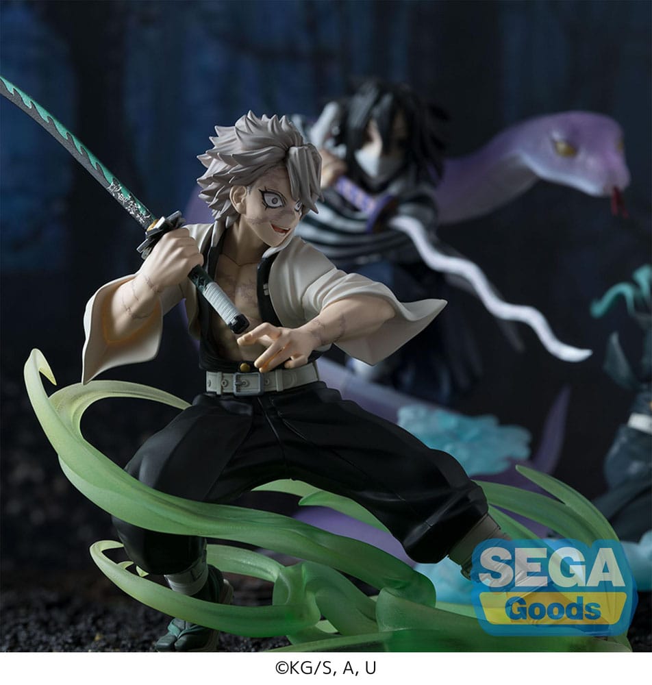 Demon Slayer Sanemi Shinazugawa Hashira Training Arc Sega Figure 12cm