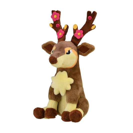 Pokemon Sawsbuck Spring Form Unova Sitting Cuties Plush 18cm