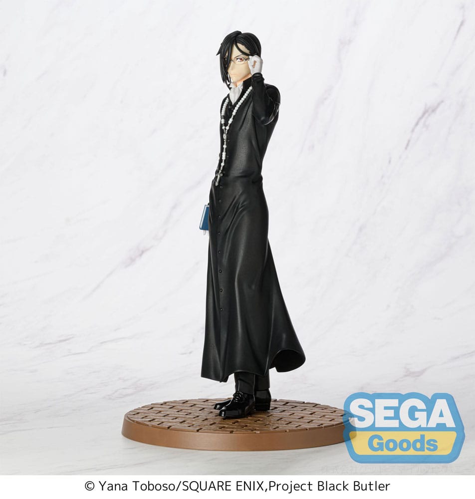 Black Butler Sebastian Michaelis Boarding School Arc Sega Luminasta Figure 22cm