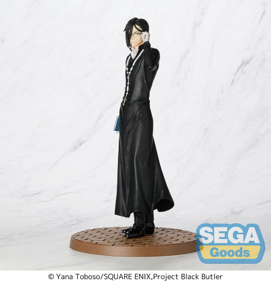 Black Butler Sebastian Michaelis Boarding School Arc Sega Luminasta Figure 22cm