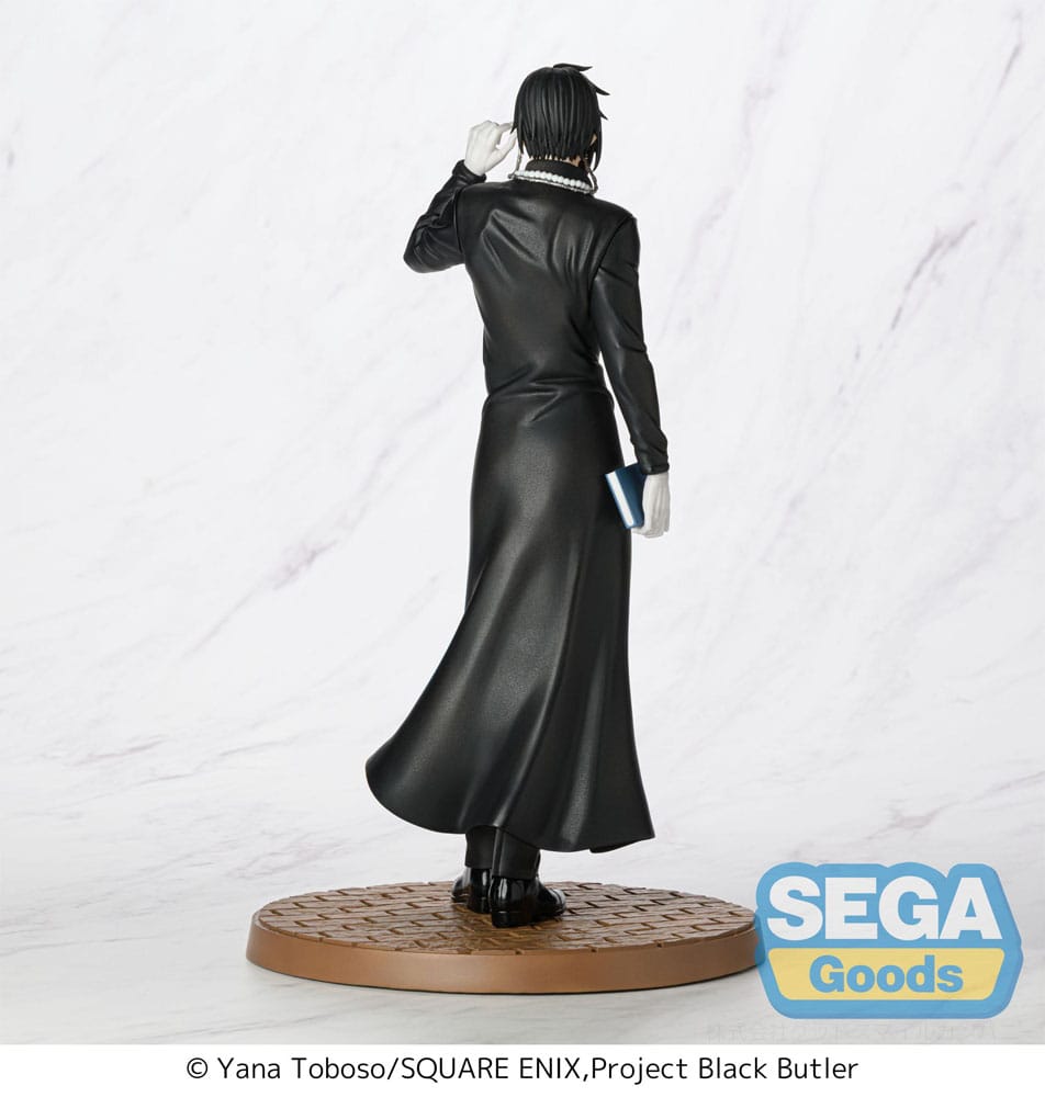 Black Butler Sebastian Michaelis Boarding School Arc Sega Luminasta Figure 22cm