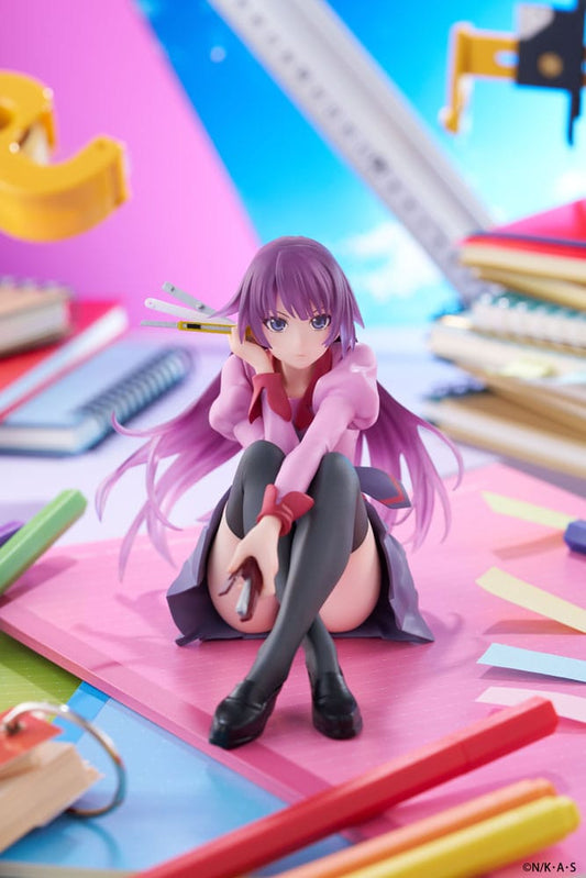 Monogatari Hitagi Senjougahara Desktop Cute Furyu Prize Figure 13cm