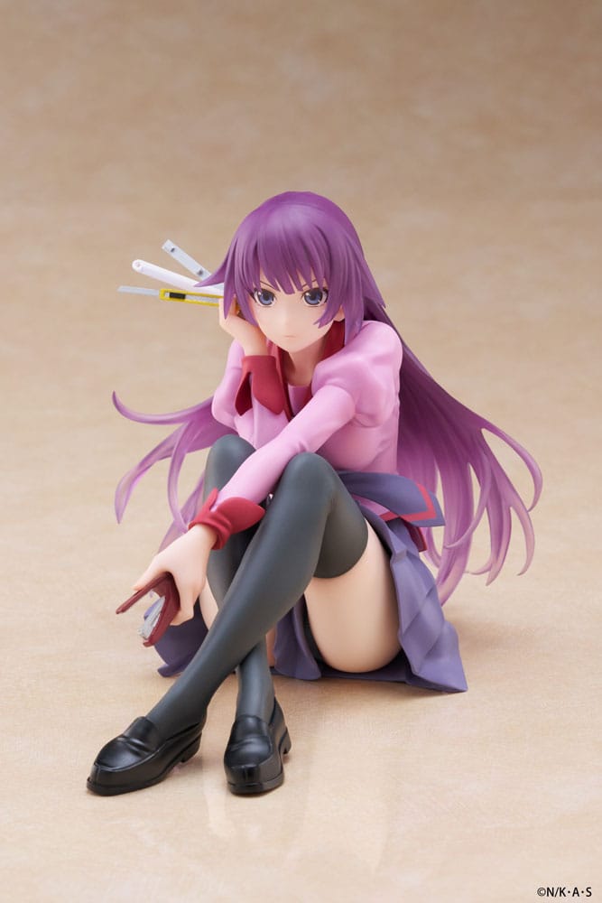 Monogatari Hitagi Senjougahara Desktop Cute Furyu Prize Figure 13cm