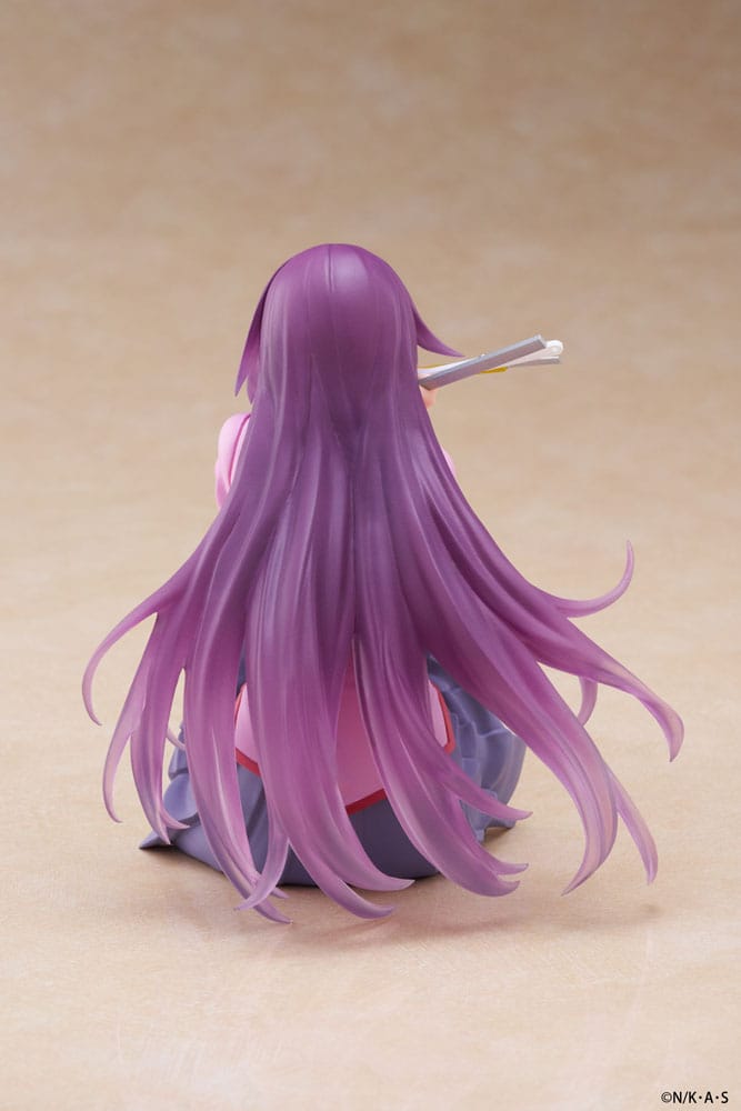 Monogatari Hitagi Senjougahara Desktop Cute Furyu Prize Figure 13cm