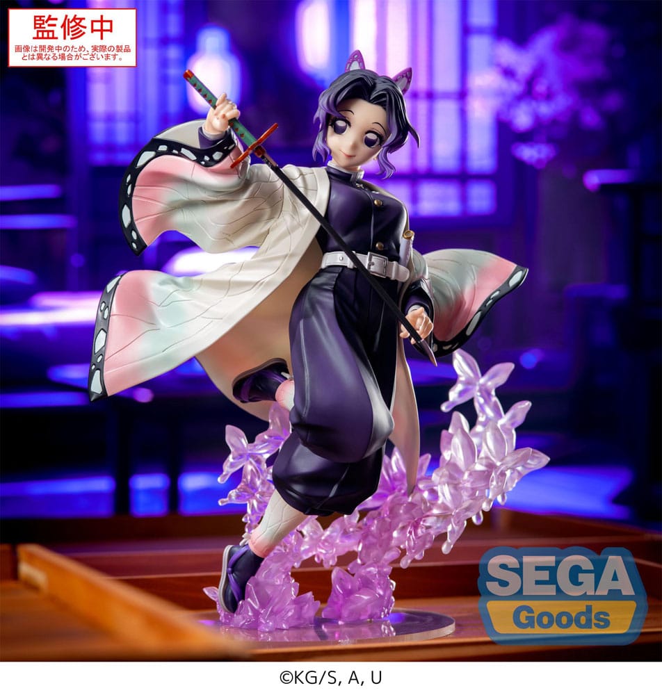 Demon Slayer Shinobu Kocho Sega Luminasta Prize Figure 18cm