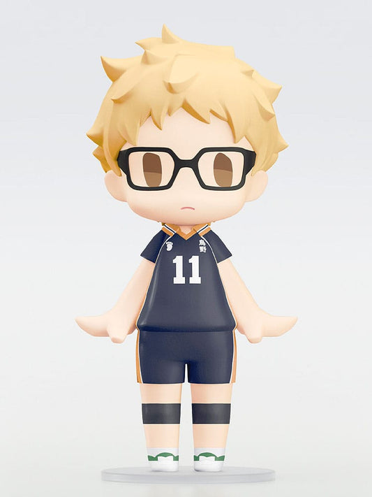 Haikyu Kei Tsukishima Hello! Good Smile Figure 10cm