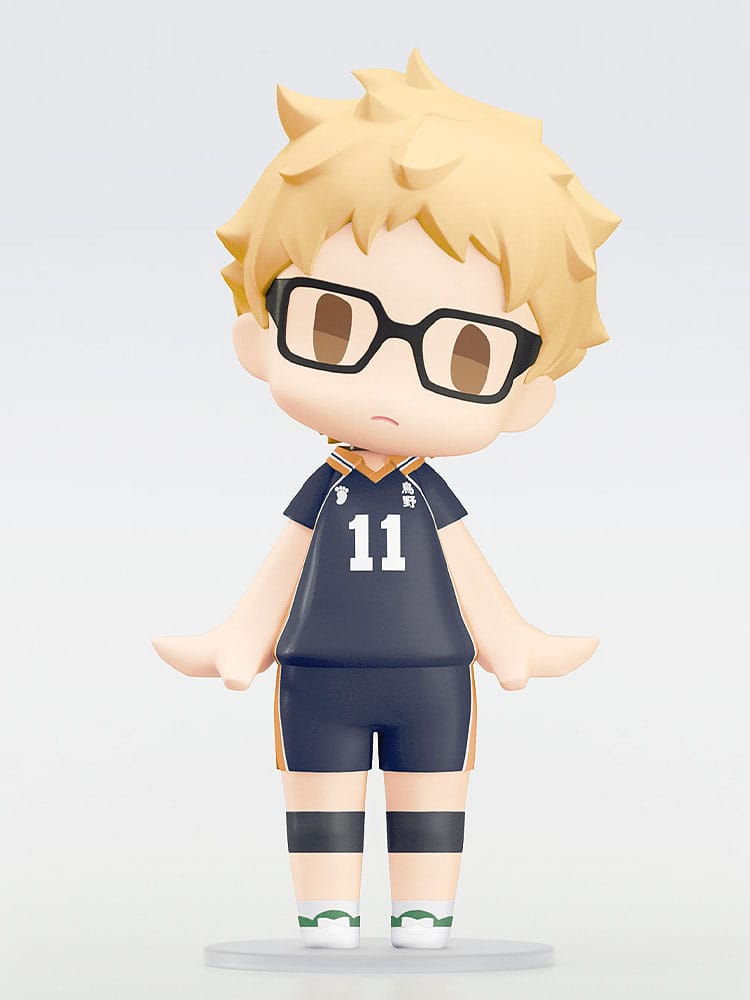 Haikyu Kei Tsukishima Hello! Good Smile Figure 10cm
