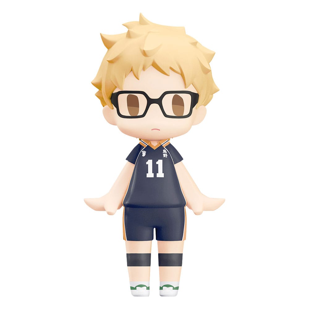 Haikyu Kei Tsukishima Hello! Good Smile Figure 10cm