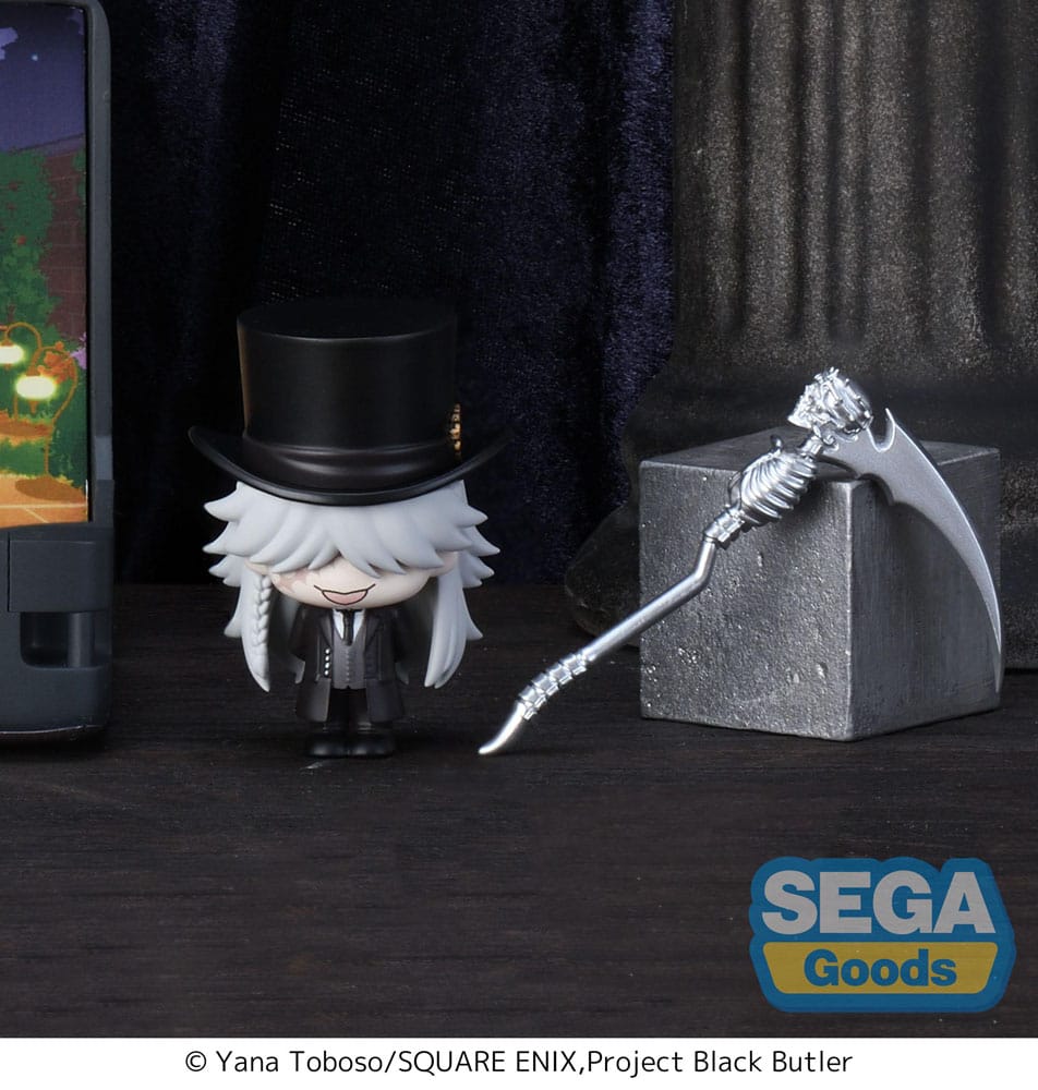 Black Butler Undertaker Petite World Memories Sega Mini Figure 8cm