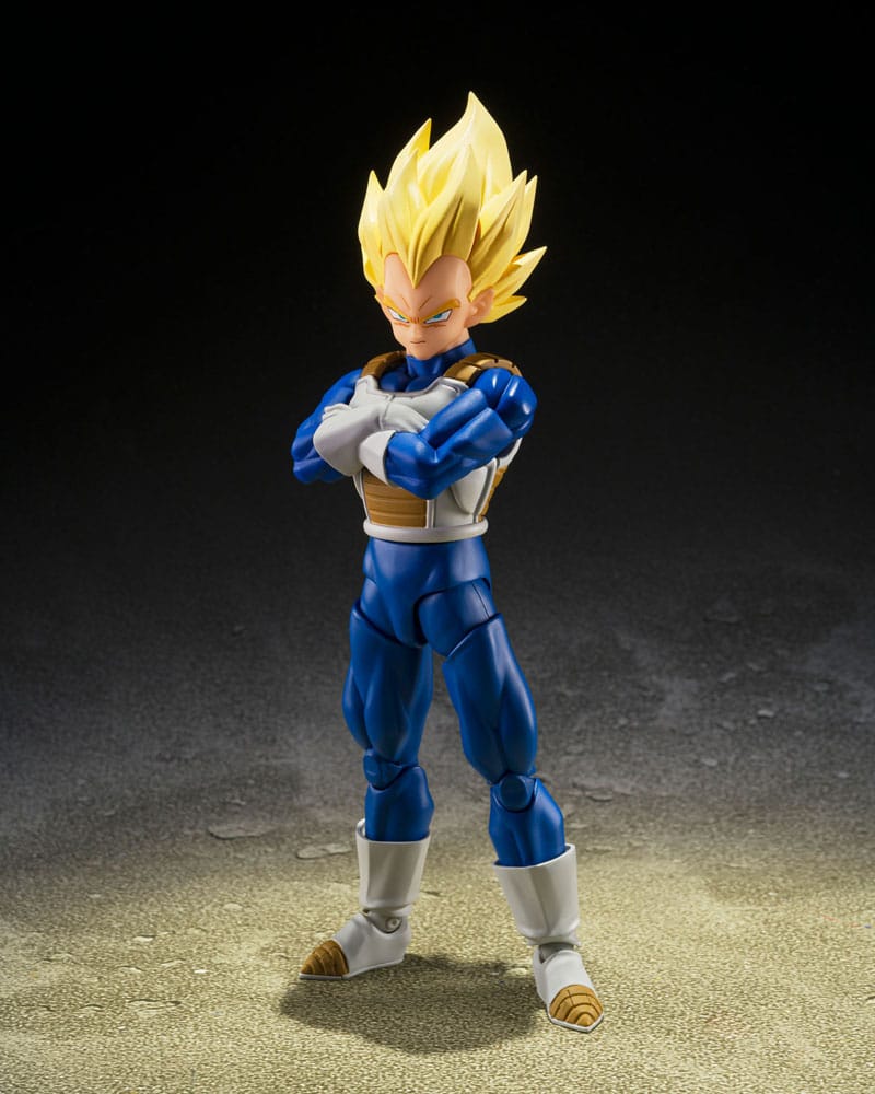 Dragon Ball Z Super Saiyan Vegeta Dangerous Pride S.H. Figure Arts Figure 14cm