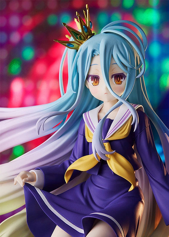 No Game No Life Shiro Crown Version Pop Up Parade Figure 16cm